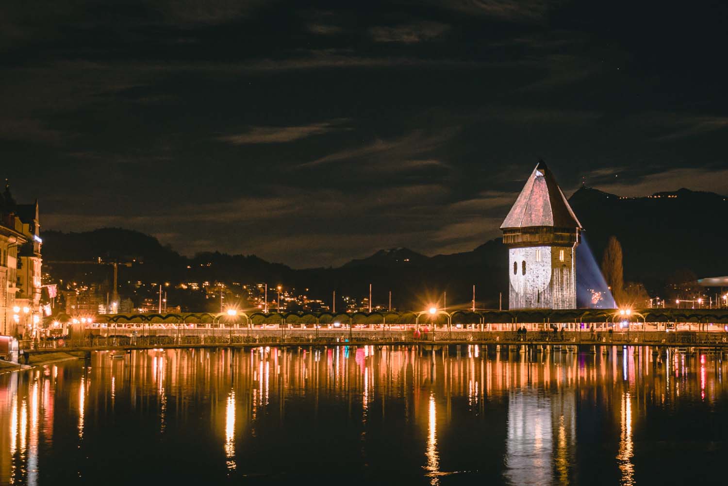 Lilu Lichtfestival Luzern | Wasserturm