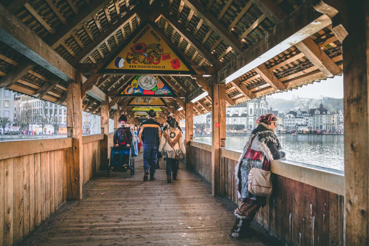 Luzerner Fasnacht | Kapellbrücke