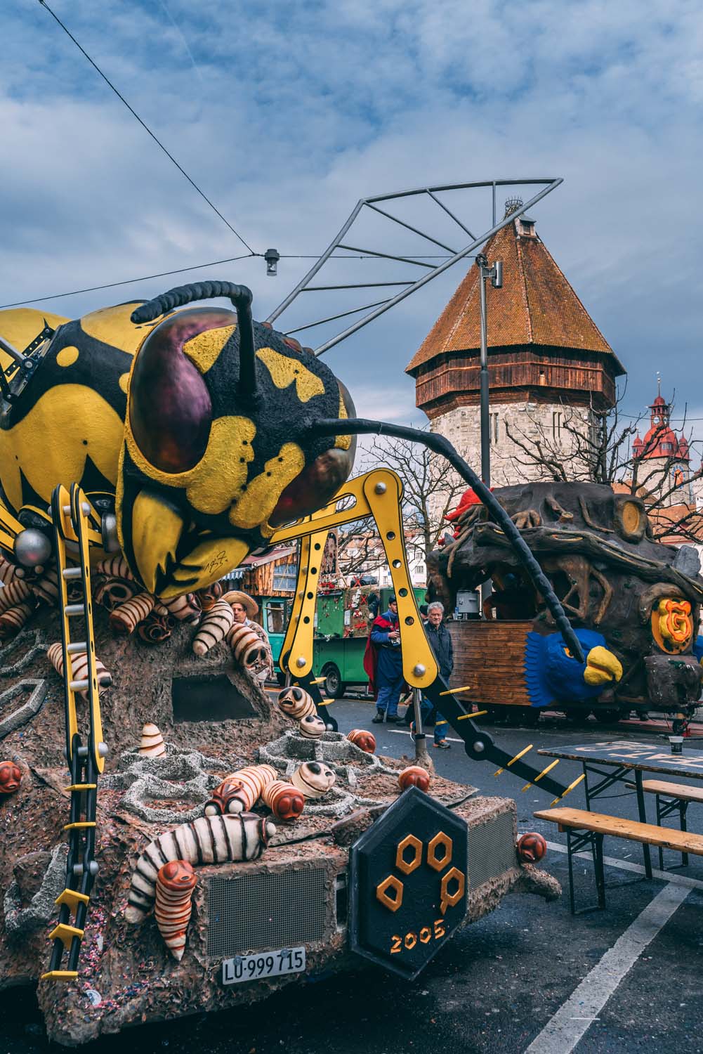 Luzerner Fasnacht | Wagenbaugruppe