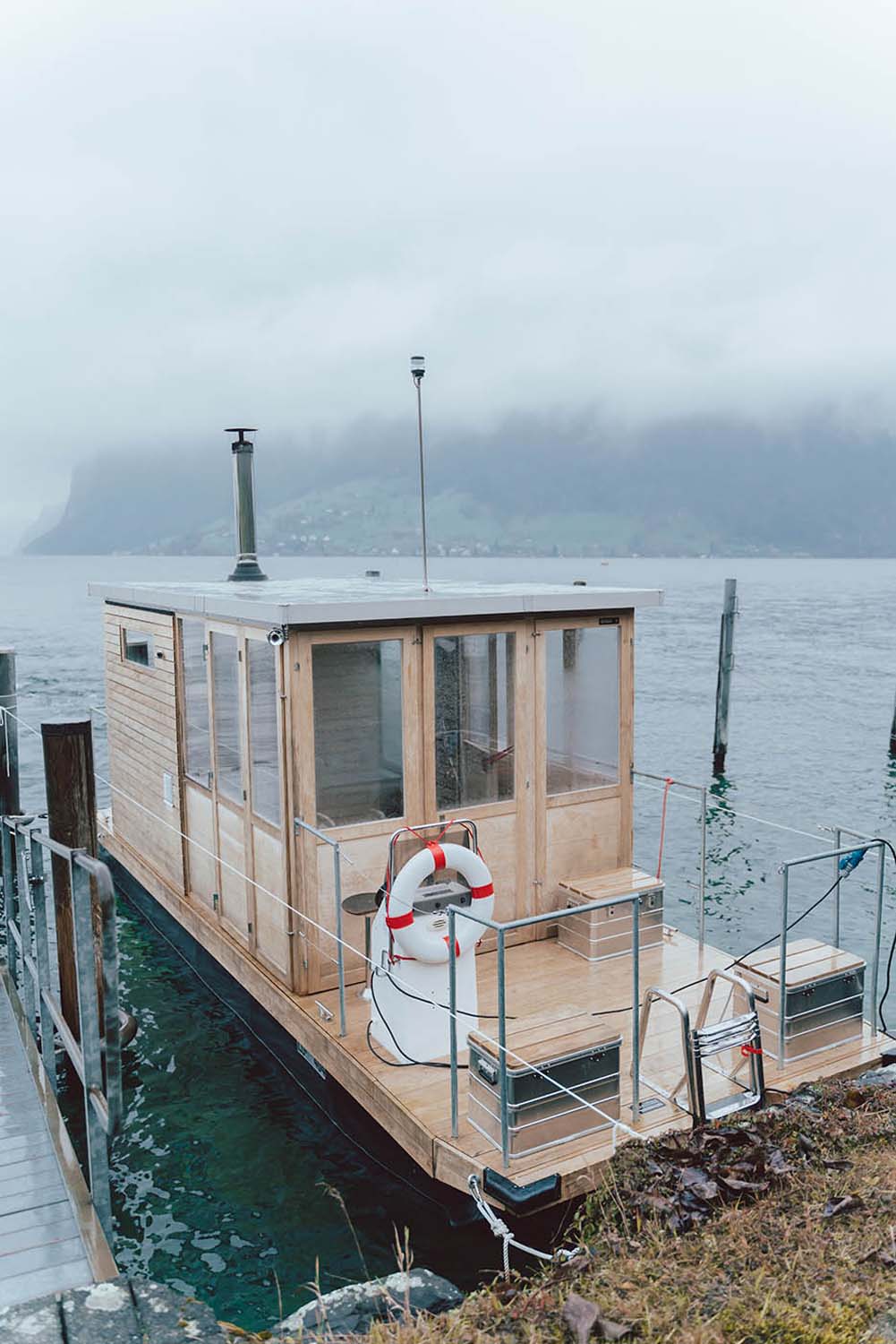 Saunaboot Vierwaldstättersee